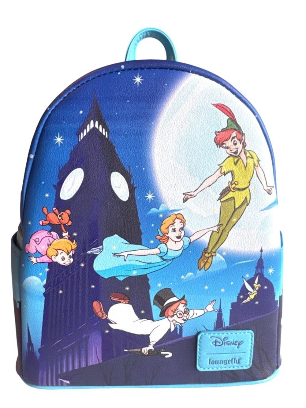 Disney Loungefly Peter Pan Flying Friends Mini Backpack NWT Hot Topic Exclusive